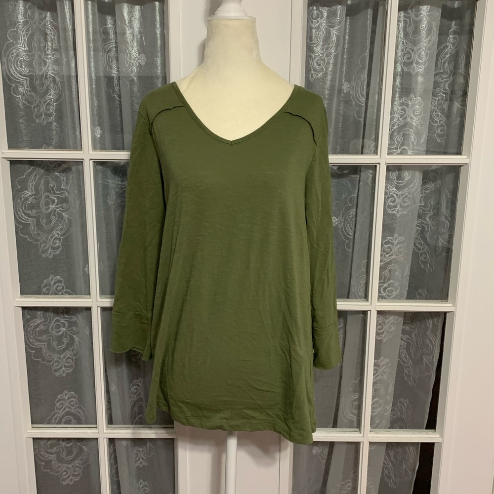 Army Green New Directions Shirt